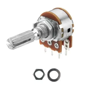 50Kohm LOG Japanpoti Stereo 47K 6mm Achse Achslänge 19mm Markenprodukt
