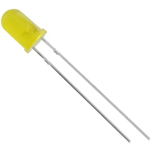 Abverkauf 5mm LED Gelb Standard 20mA 2,4V diffus Gelb