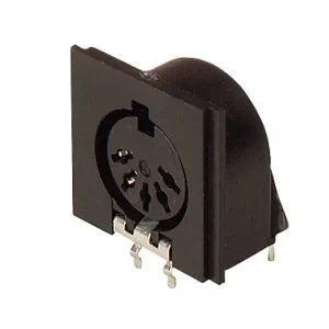 Markenware 5pol DIN Einbaubuchse Typ-4 180grad Printversion