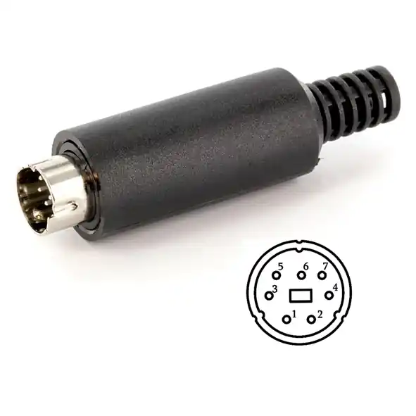 Aktuell 7pol Mini DIN Stecker