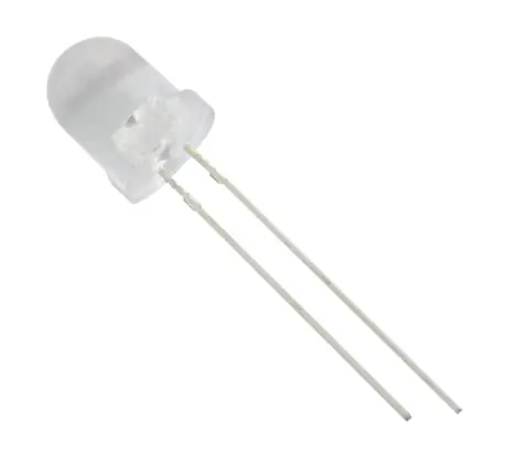 8mm LED Gelb 180mcd klare Linse Exklusiv