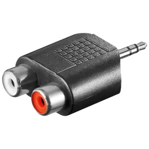 Adapter 3,5mm Klinkenstecker auf 2x Cinchkupplung Jetzt Bestellen