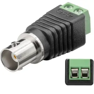 Ab Werk Adapter BNC Kupplung auf Klemme 2Draht Adapter