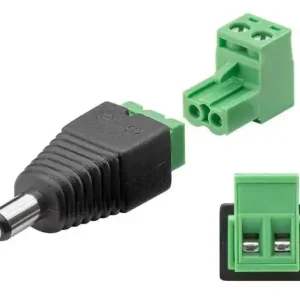 Adapter Hohlstecker 5,5x2,1mm auf Klemme Schraubanschluss 2Draht Adapter Angebot