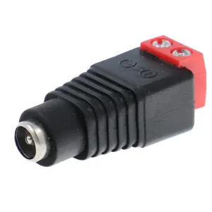 Adapter Hohlstecker Kupplung 5,5x2,1mm auf Klemme Schraubanschluss 2Draht Adapter Heute Kaufen
