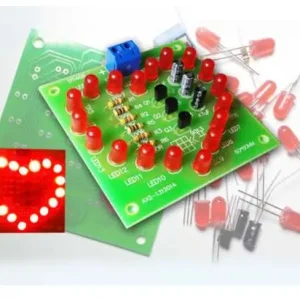 Highlight Bausatz LED Herz blinkendes LED Herz
