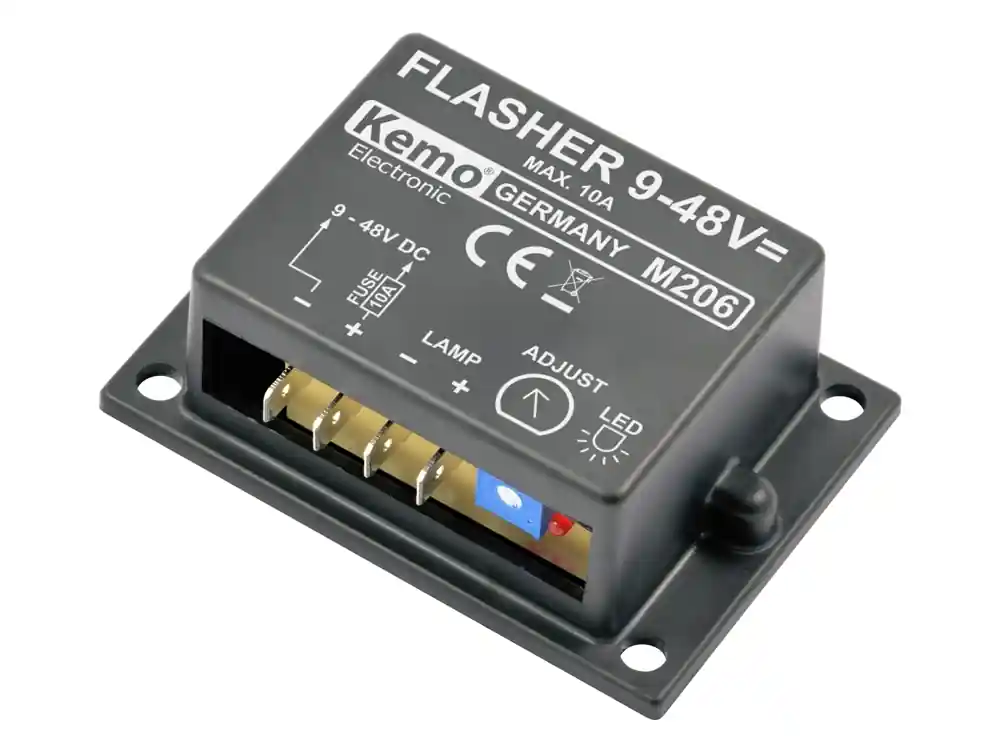 Blinkrelais Modul Blinker 12V 24V 36V 48V mit Geschwindigkeitsregler Garantierte Lieferung