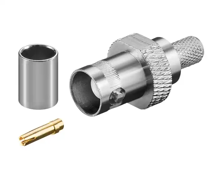 Bestseller BNC Kupplung Crimp zu RG59 bis 6,7mm