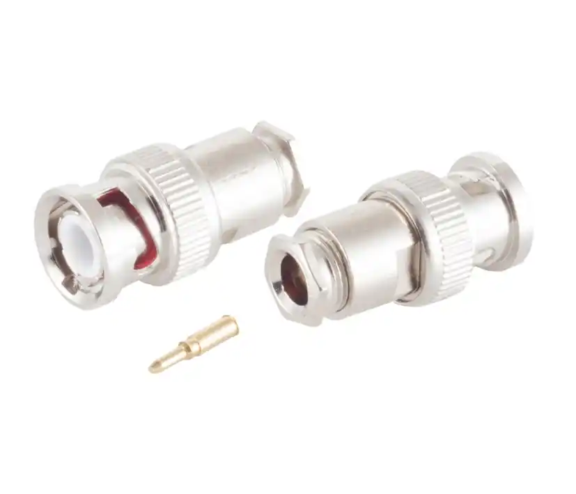 BNC Stecker schraubbar für RG59 RG62 bis 6,6mm Kabel Nur Heute