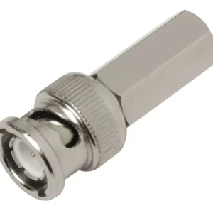 BNC Stecker schraubbar zu RG59 RG62 Lötfreie Schraubmontage Geld-Zurück-Garantie