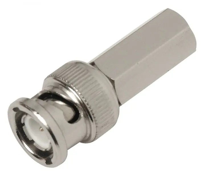 BNC Stecker schraubbar zu RG59 RG62 Lötfreie Schraubmontage Geld-Zurück-Garantie