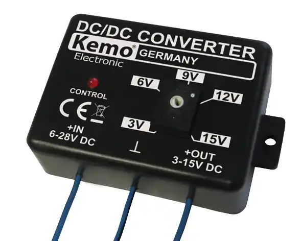 DCDC Wandler Inp 6-28V auf 3-6-9-12-15V max 1,5A Knallerangebot