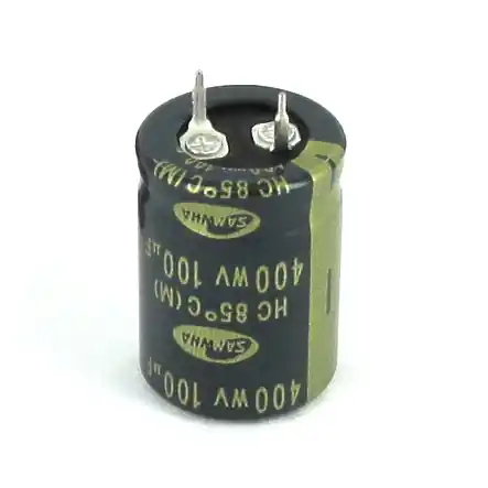 Geld-Zurück-Garantie Elko 100uf 350V radial H 27x23mm RM7,5mm
