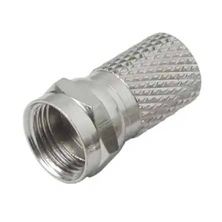 F-Stecker für 7,6mm Aussendurchmesser des Kabels Expressversand