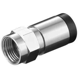 F-Stecker Kompressionsstecker für 7mm Koaxkabel Hochwertig