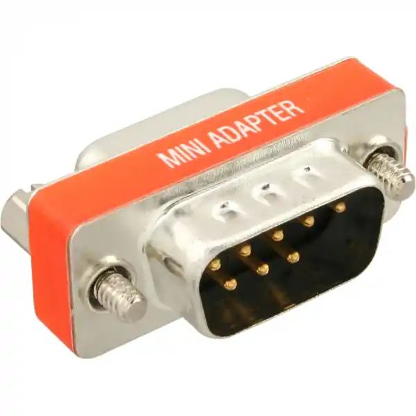 Weltweiter Versand Gender Sub-D 9pol Buchse Stecker CROSS