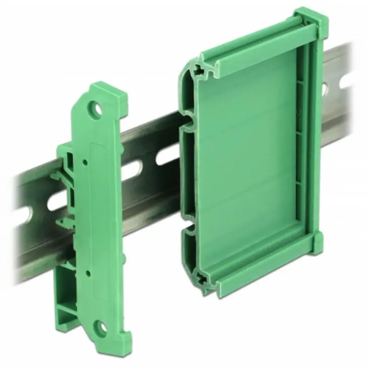 Hutschiene Platinenhalterung für Platine 50x72mm Gehäuse DIN Rail Gehäuse TS35 Begrenztes Angebot