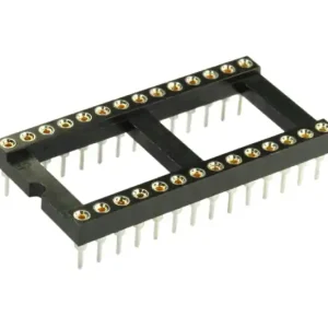 Top-Seller IC Fassung 28pol Präzision gedrehte Kontakt RM 2,54mm Breite Ausführung