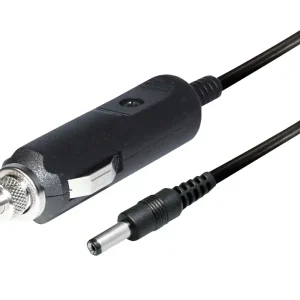Ausverkauf KFZ Adapter 5m KFZ Kabel Zigarettenanzünderstecker auf 5,5x2,1mm Hohlstecker