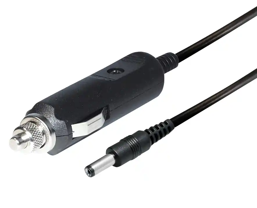 Ausverkauf KFZ Adapter 5m KFZ Kabel Zigarettenanzünderstecker auf 5,5x2,1mm Hohlstecker