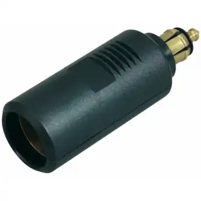 KFZ DIN-Norm Adapter für Normsteckdosen bis 16A Zigarettanzünder Schneller Versand