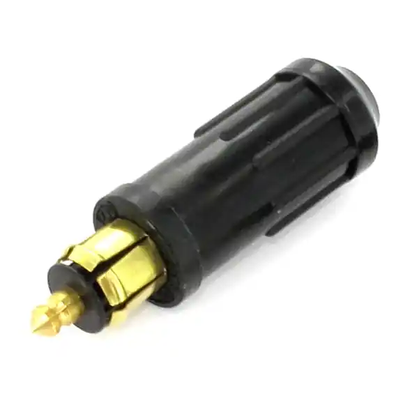 KFZ Stecker 12mm Normstecker für 12-24V max 15A Schraubkontakte 53005000 Exklusiv
