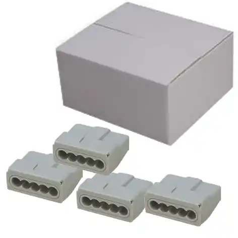 Klemme 5-Leiter Stecklemme 100er-Pack Jetzt Kaufen