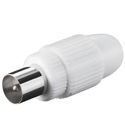 Gratis Versand Koaxstecker IEC Stecker geschirmt TV-Stecker Antennenstecker