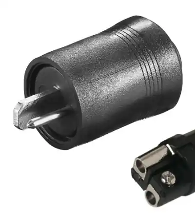 Lautsprecherstecker Schraubversion DIN41529 Strich-Punkt Limited Edition