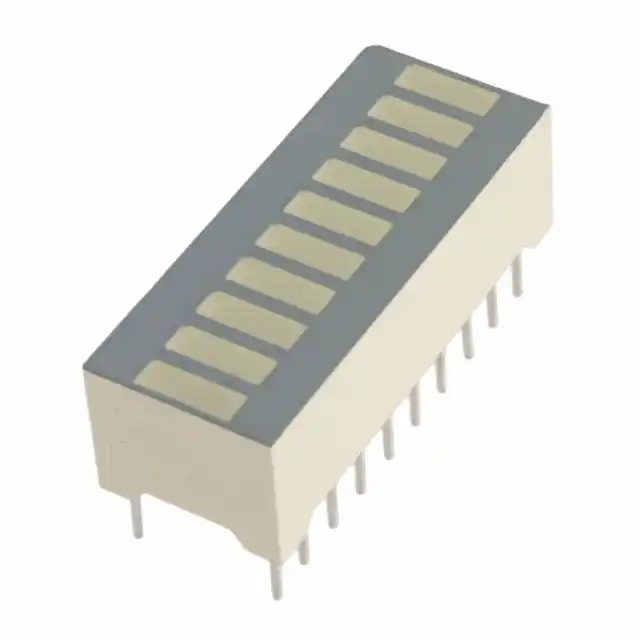LED Band 10-fach LEDs quer DIP20 GRÜN 9mcd DC10GWA Wochenendangebot