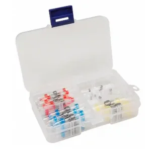 Lötverbinder Sortiment 50-teilig 4-Sorten mit Sortimentsbox Sale