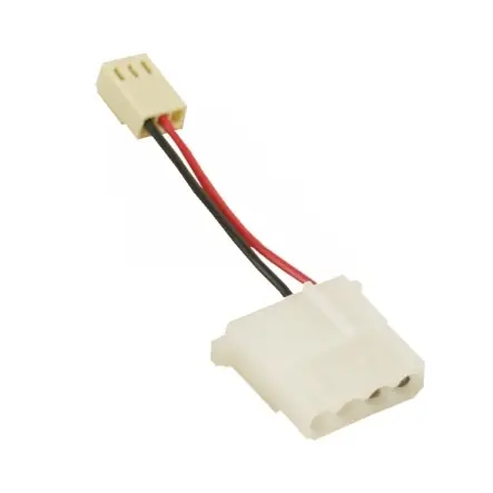 Kostenloser Versand Lüfterkabel 3pol Molex Stecker von 5,25zoll Stecker