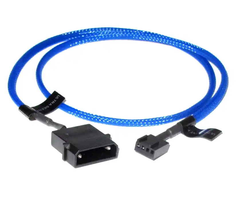 Rabatt Lüfterkabel 4pol Molex Stecker von 5,25zoll Stecker 12V Lüfter leiser machen
