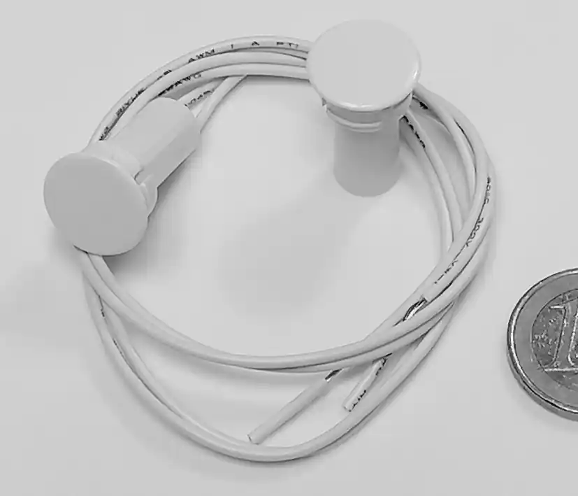 Limited Edition Magnetkontakt Einbau Reedkontakt NC Öffner 15mm Reedschalter Weiss