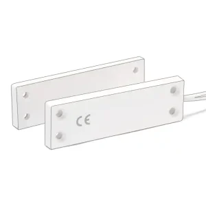 Magnetkontakt Reedkontakt NC Öffner flacher Reedschalter 68x20x5mm Markenprodukt