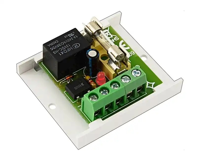 Modul 12V Relaisplatine 1-Kanal 12V-ACDC Relaiskarte mit Sicherung Letzte Chance