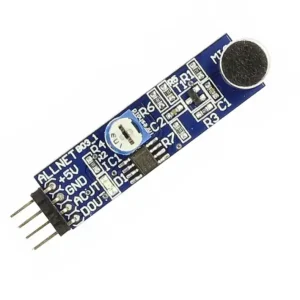 Modul zu Arduino Mikrofonplatine Electretmikrofo mit 4pol Stiftleiste Zertifiziert