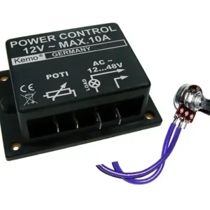 Motorregler für 12VAC 24VAC bis 48VAC bis 10A Lüfterregler Dimmer Drehzahl Heute Kaufen