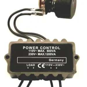 Motorregler für 230V bis 1200W Lüfterregler Drehzahl oder als Dimmer Zertifiziert