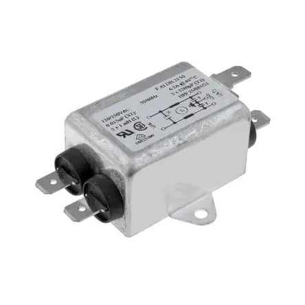 Markenware Netzfilter 230V 1,5A Entstör-Filter mit Entstörkondensator SIFI EMV EMI RFI Filter