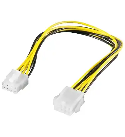 PC Netzteil Adapter EPS Verlängerung 8pol 200mm Nur Für Kurze Zeit