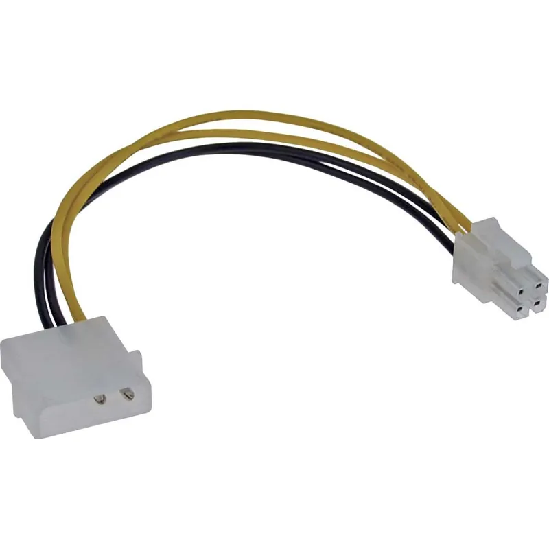 PC Strom Adapter P4 4pol Stecker P4A an 5,25 Jetzt Zugreifen
