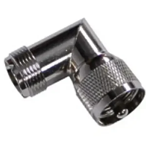 Billig PL259 Winkeladapter 1xStecker auf 1xBuchse 90-Grad