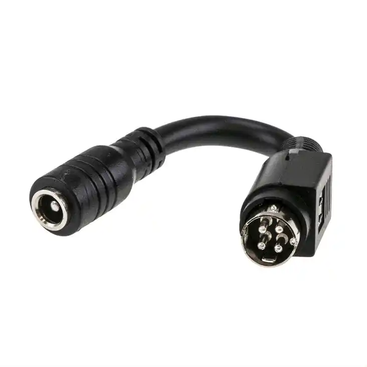 Aktuell Netzteiladapter Buchse 5,5x2,1mm auf 4pol SnapIn Stecker