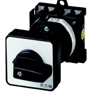 Nockenschalter 3-poliger Hauptschalter 3x20A Zentraleinbau 48x48mm Hutschienenclip mit Knebel Weltweiter Versand