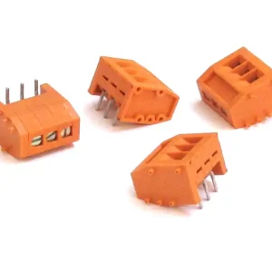 Markenprodukt Printklemme 3pol RM5.08 mit Drahtschutz liegend GSE5