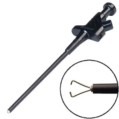 Prüfspitze Kleps Kroko Messspitze Schwarz Klemmspitze Cleps Knallerangebot