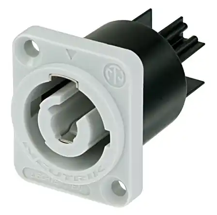 PowerCon Einbaubuchse B-Grau 3polig bis 250Vac 20A D-Type Einsatz Kostenfreie Lieferung