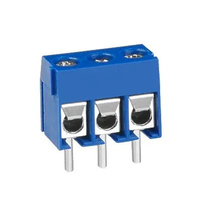 Printklemme 3pol RM3,5 Mini Anreihklemme mit Drahtschutz Neu Im Sortiment