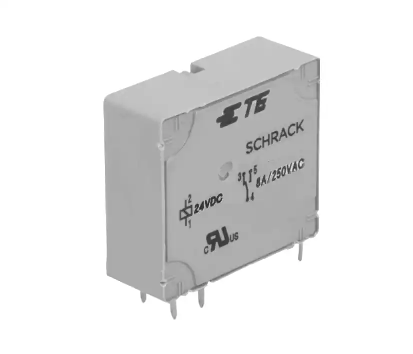 Meistverkauft Relais 24V DC Spule 1xUM Wechslerkontakt bis 8A 250Vac V23057 Serie